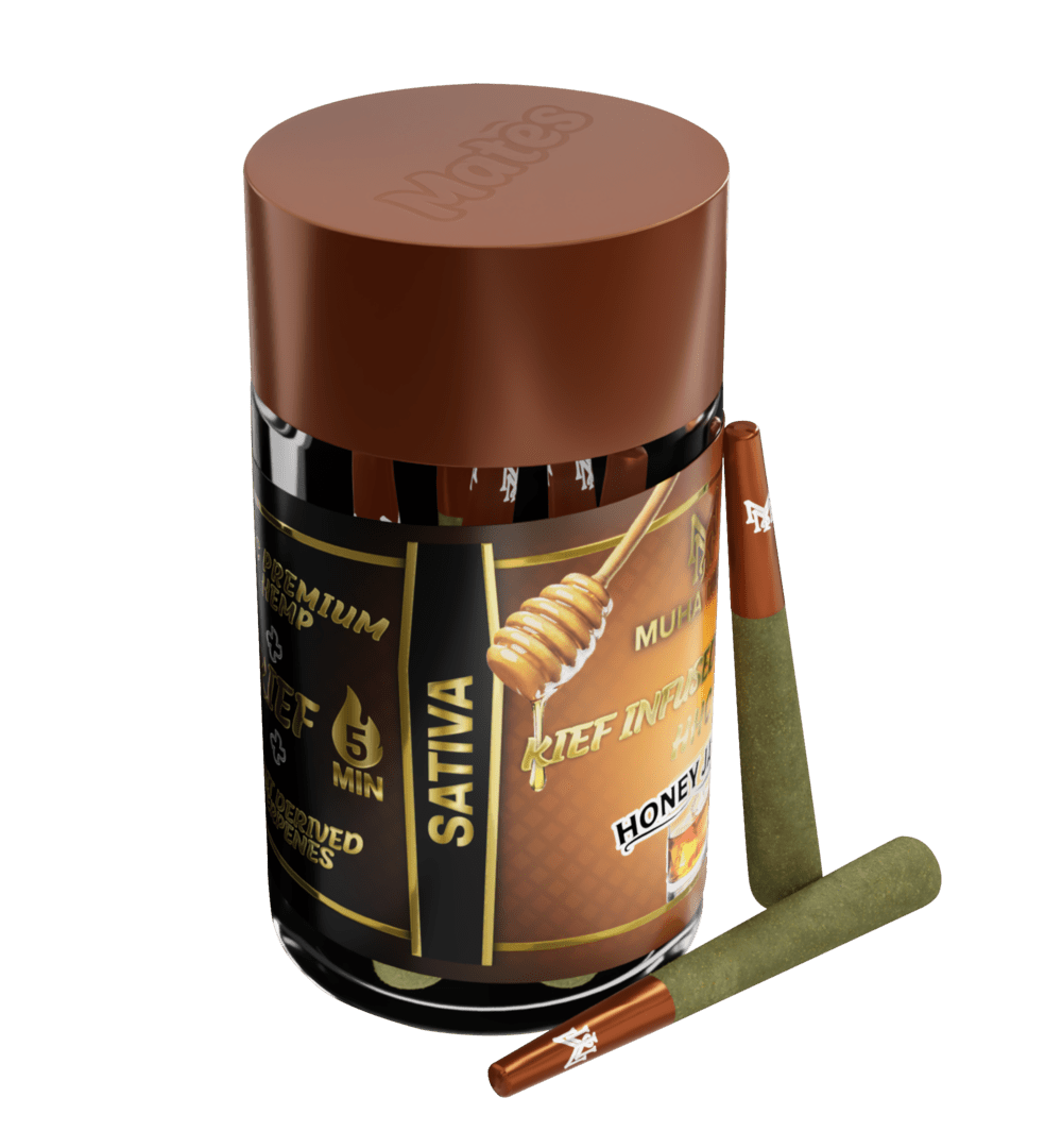 658bc1c5cfc3b819b4163aca_657bec611a4b570cad092474_Hemp_PreRolls_HHC_45_HoneyJack_V1 - Muha Meds Official Store | Premium THC Vape Carts & Disposables Honey Jack